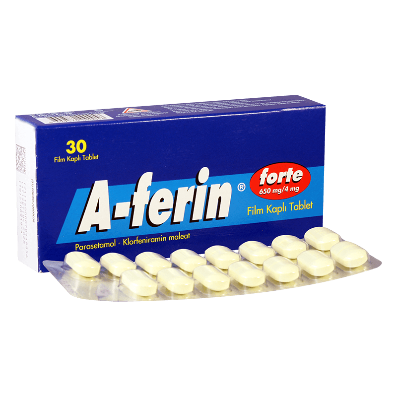 A-FERIN FORTE 650 MG 30 TABLET 1 A FERIN FORTE 650 MG 30 TABLET 19257