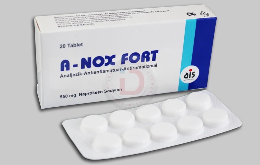 A NOX FORT 550 MG 20 TABLET 19477