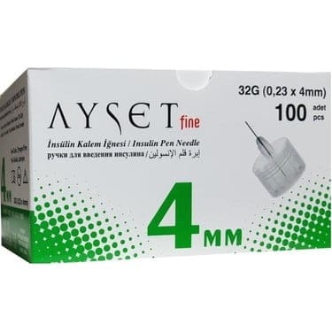 ABAFINE 31G 4MM INSULIN KALEM IGNESI 19133