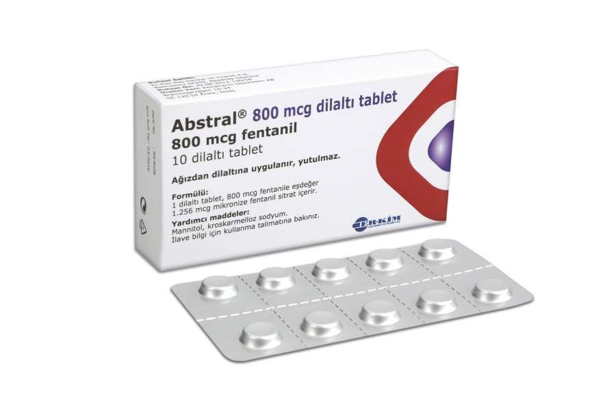 ABSTRAL 800 MCG 10 DILALTI TABLET 1 ABSTRAL 800 MCG 10 DILALTI TABLET 26813