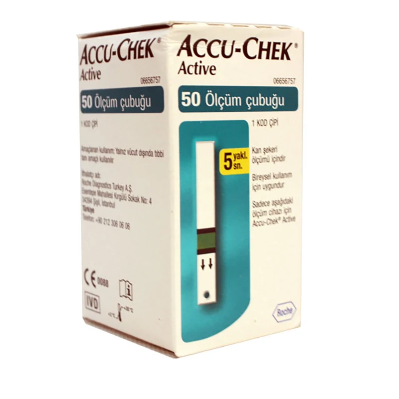 ACCU-CHEK ACTİVE 50 OLCUM CUBUGU 1 ACCU CHEK ACTIVE 50 OLCUM CUBUGU 26820