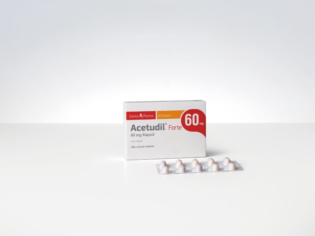ACETUDIL FORTE 60 MG KAPSUL (20 KAPSUL) 1 ACETUDIL FORTE 60 MG KAPSUL 20 KAPSUL 19171