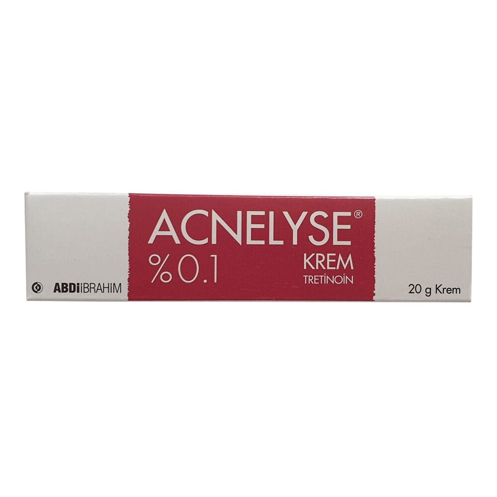 ACNELYSE %0,1 KREM 1 ACNELYSE 01 KREM 19184