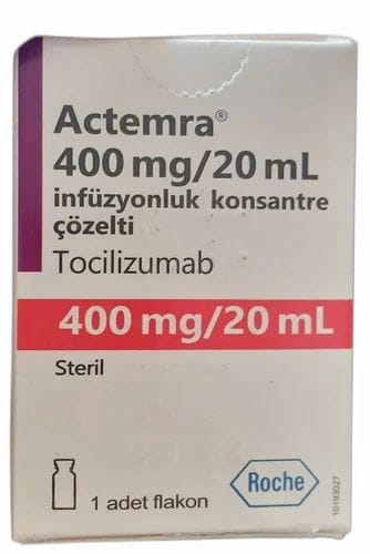 ACTEMRA 400 MG/20 ML IV INFUZYONLUK COZELTI KONSANTRESI 1 FLAKON 1 ACTEMRA 400 MG 20 ML IV INFUZYONLUK COZELTI KONSANTRESI 1 FLAKON 19189