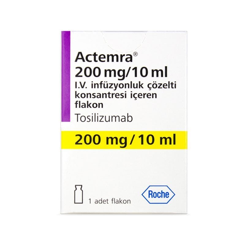 ACTEMRA 80 MG/4 ML IV INFUZYONLUK COZELTI KONSANTRESI 1 FLAKON 1 ACTEMRA 80 MG 4 ML IV INFUZYONLUK COZELTI KONSANTRESI 1 FLAKON 19190