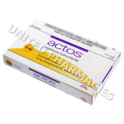 ACTOS 15 MG 28 TABLET 1 ACTOS 15 MG 28 TABLET 19196
