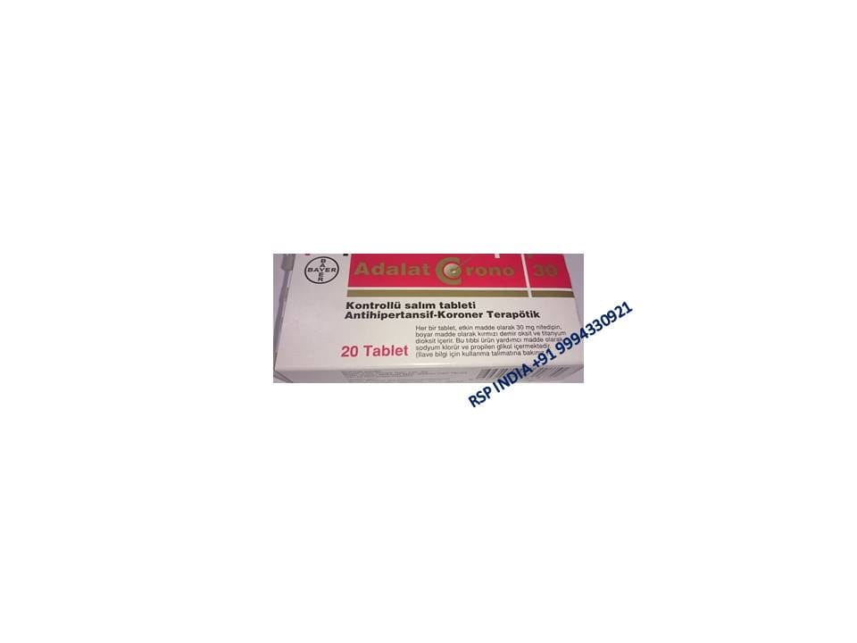 ADALAT CRONO 30 MG 20 KONTROLLU SALIM TABLETI 19204