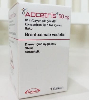 ADCETRIS 50 MG IV INFUZYONLUK COZELTI KONSANTRESI ICEREN FLAKON (1 FLAKON) 1 ADCETRIS 50 MG IV INFUZYONLUK COZELTI KONSANTRESI ICEREN FLAKON 1 FLAKON 19205