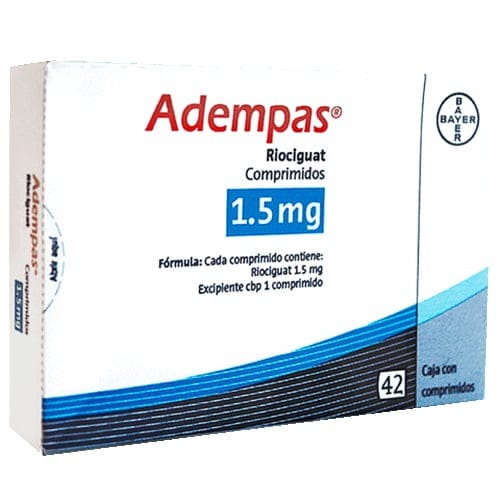 ADEMPAS 1,5 MG 42 FILM KAPLI TABLET 1 ADEMPAS 15 MG 42 FILM KAPLI TABLET 19211
