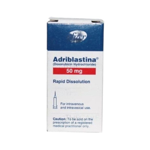 ADRIBLASTINA 50 MG 1 FLAKON 1 ADRIBLASTINA 50 MG 1 FLAKON 26939