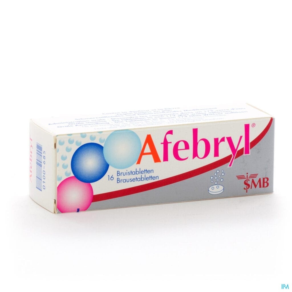 AFEBRYL 16 EFERVESAN TABLET 1 AFEBRYL 16 EFERVESAN TABLET 19255