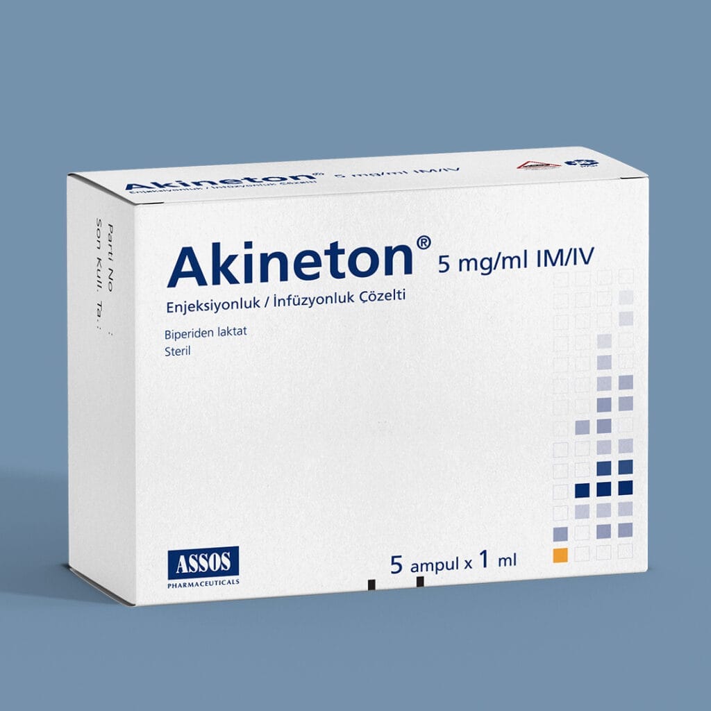 AKINETON 5 MG ML ENJEKSIYON ICIN SOLUSYON ICEREN 1 ML X 5 AMPUL 27038