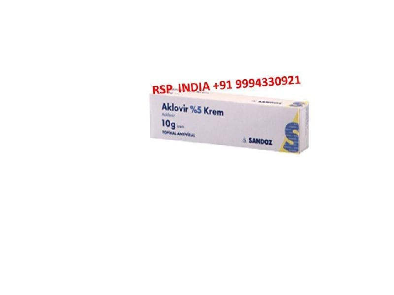 AKLOVIR %5 10 GR KREM 1 AKLOVIR 5 10 GR KREM 19295