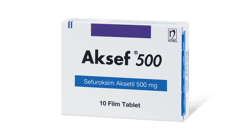 AKSEF 500 MG 10 FILM TABLET 1 AKSEF 500 MG 10 FILM TABLET 19303