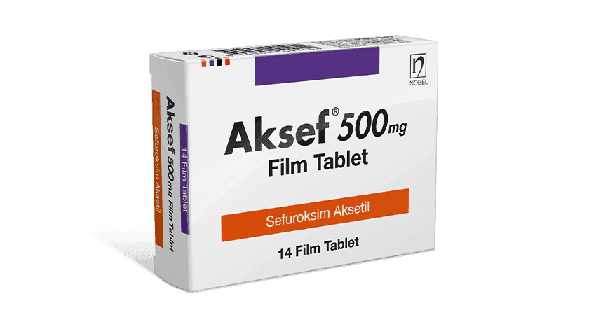 AKSEF 500 MG 14 FILM TABLET 1 AKSEF 500 MG 14 FILM TABLET 19304
