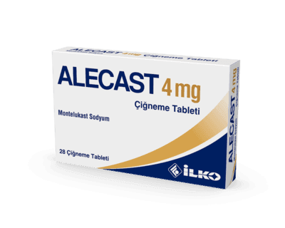 ALECAST 4 mg 28 ÇİĞNEME TABLETİ 1 ALECAST 4 mg 28 CIGNEME TABLETI 19327