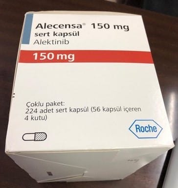 ALECENSA 150 MG 224 SERT KAPSUL 1 ALECENSA 150 MG 224 SERT KAPSUL 19329