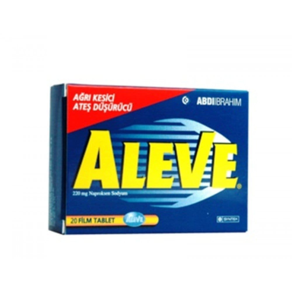 ALEVE 220 MG 20 FILM TABLET 1 ALEVE 220 MG 20 FILM TABLET 19332