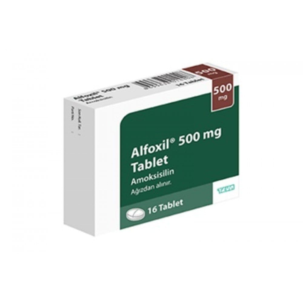 ALFOXIL 500 MG 16 TABLET 1 ALFOXIL 500 MG 16 TABLET 27118