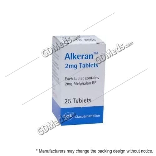 ALKERAN 2 MG 25 TABLET 1 ALKERAN 2 MG 25 TABLET 19347