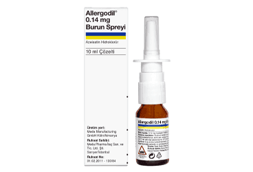 ALLERGODIL %0,1 BURUN SPREYI, COZELTI (10 ML) 1 ALLERGODIL 01 BURUN SPREYI COZELTI 10 ML 19353