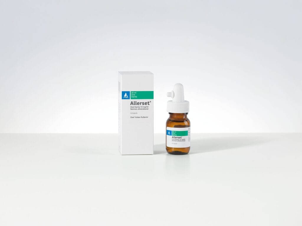 ALLERSET 10 MG/ML ORAL DAMLA,COZELTI (20ML) 1 ALLERSET 10 MG ML ORAL DAMLACOZELTI 20ML 19378