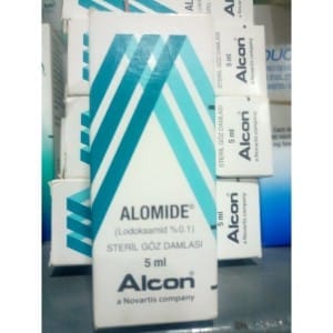 ALOMIDE %0,1 STERIL GOZ DAMLASI 1 ALOMIDE 01 STERIL GOZ DAMLASI 19382