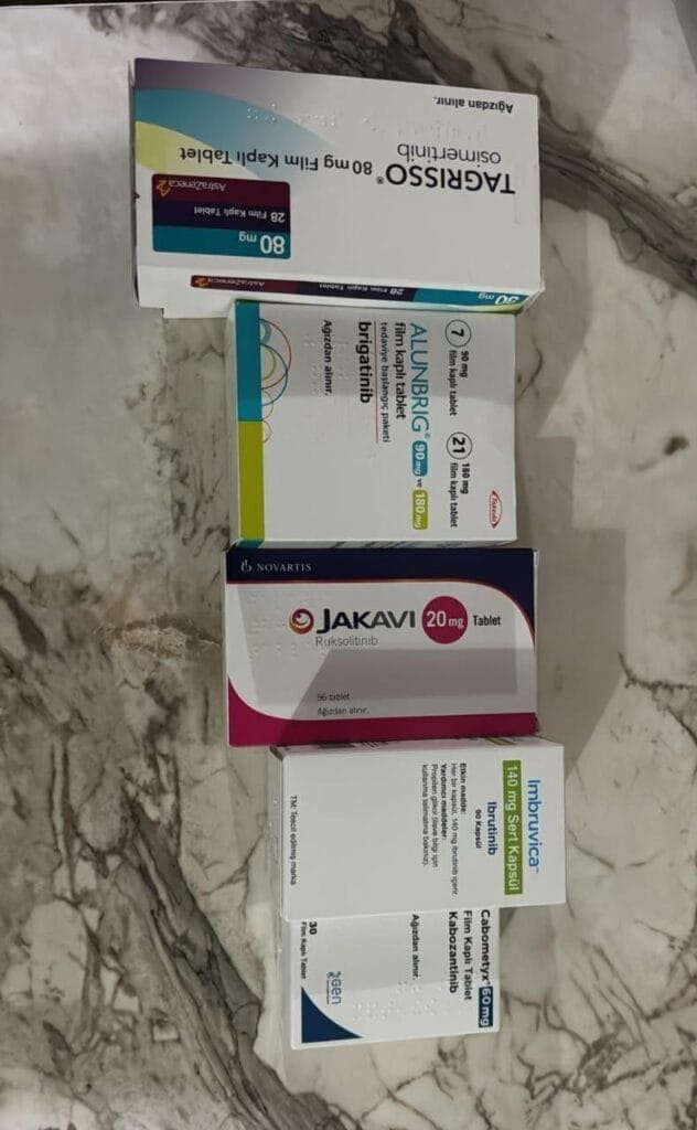 ALUNBRIG 180 MG FILM KAPLI TABLET (28 TABLET) 1 ALUNBRIG 180 MG FILM KAPLI TABLET 28 TABLET 19391