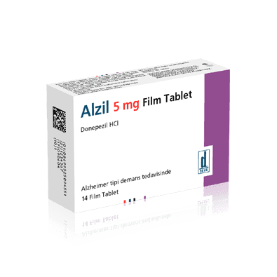 ALZIL 5 MG 14 FILM TABLET 1 ALZIL 5 MG 14 FILM TABLET 27184