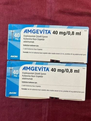 AMGEVITA 40 MG/0,8 ML ENJEKSIYONLUK COZELTI ICEREN KULLANIMA HAZIR ENJEKTOR (2 ADET) 1 AMGEVITA 40 MG 08 ML ENJEKSIYONLUK COZELTI ICEREN KULLANIMA HAZIR ENJEKTOR 2 ADET 19418