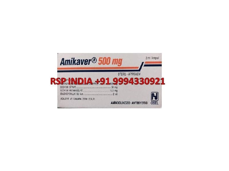 AMIKAVER 500 MG 1 AMPUL 1 AMIKAVER 500 MG 1 AMPUL 19424