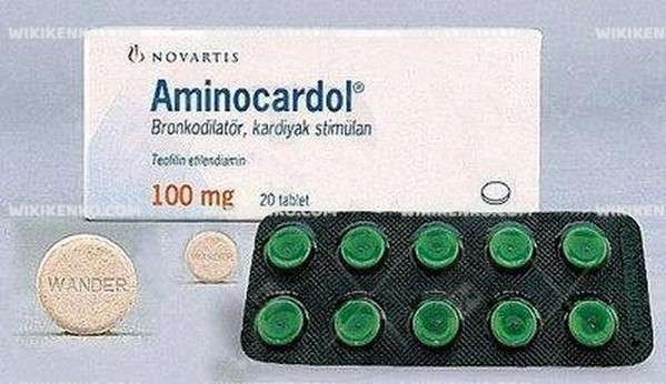 AMINOCARDOL 100 MG 20 TABLET 1 AMINOCARDOL 100 MG 20 TABLET 27204