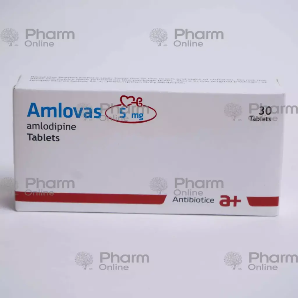 AMLOVAS 5 MG 30 TABLET 1 AMLOVAS 5 MG 30 TABLET 27233