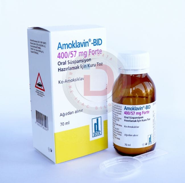AMOKLAVIN BID 400/57 MG 70 ML SUSPANSIYON 1 AMOKLAVIN BID 400 57 MG 70 ML SUSPANSIYON 19441