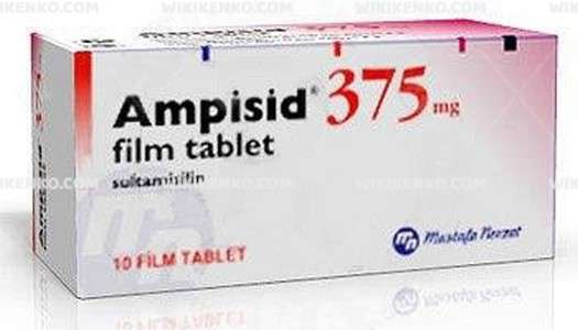 AMPISID 375 MG 10 TABLET 1 AMPISID 375 MG 10 TABLET 27246