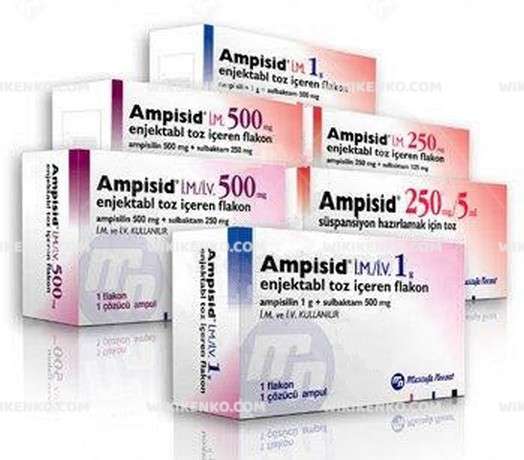 AMPISID IV. 250MG 1 FLAKON 1 AMPISID IV. 250MG 1 FLAKON 27252