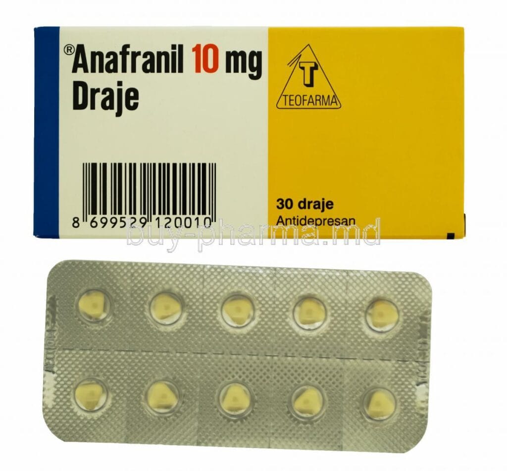 ANAFRANIL 10 MG.30 DRAJE 27263