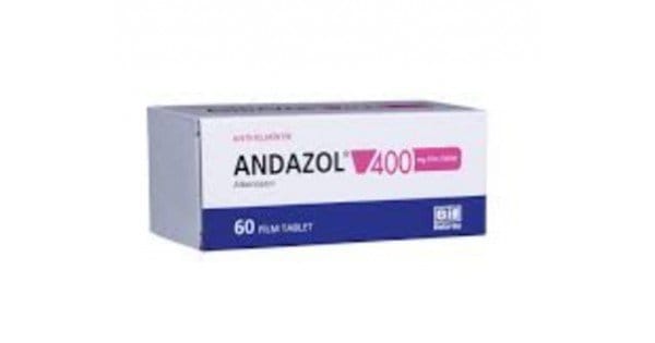 ANDAZOL 400 MG 1 FILM TABLET 1 ANDAZOL 400 MG 1 FILM TABLET 27274