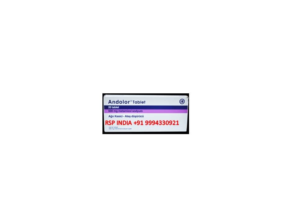 ANDOLOR 500 MG 20 TABLET 1 ANDOLOR 500 MG 20 TABLET 19459
