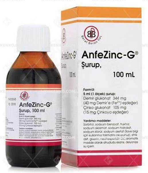 ANFEZINC - G SURUP 1 ANFEZINC 8211 G SURUP 27286