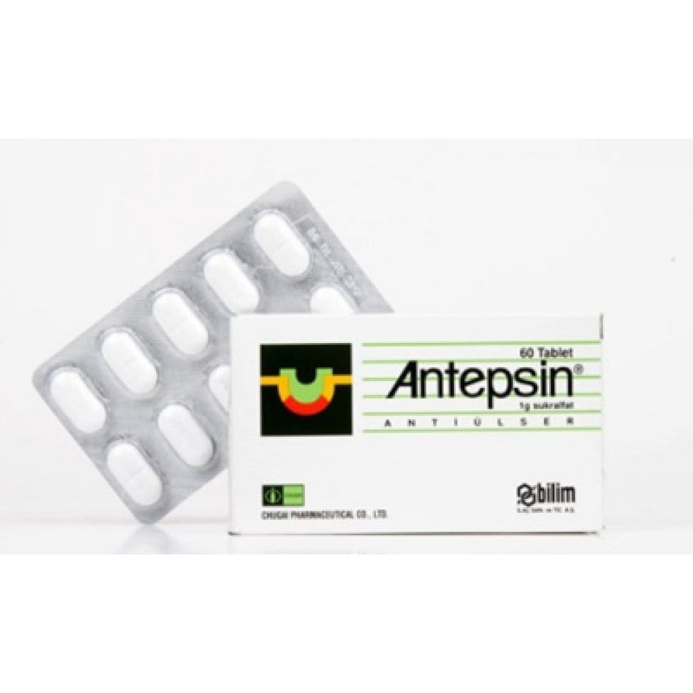 ANTEPSIN 60 TABLET 1 ANTEPSIN 60 TABLET 19487