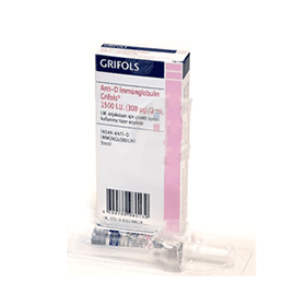 ANTI-D IMMUNGLOBULIN GRIFOLS 1500 IU ENJ. ICIN COZ. ICEREN KULLANIMA HAZIR ENJEKTOR 1 ANTI D IMMUNGLOBULIN GRIFOLS 1500 IU ENJ. ICIN COZ. ICEREN KULLANIMA HAZIR ENJEKTOR 27304