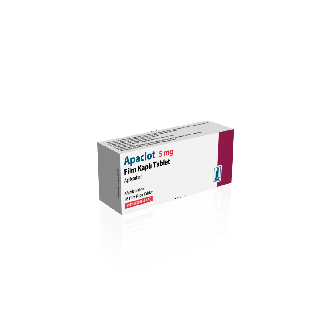 APACLOT 2,5 MG FILM KAPLI TABLET (56 FILM KAPLI TABLET) 1 APACLOT 25 MG FILM KAPLI TABLET 56 FILM KAPLI TABLET 19510