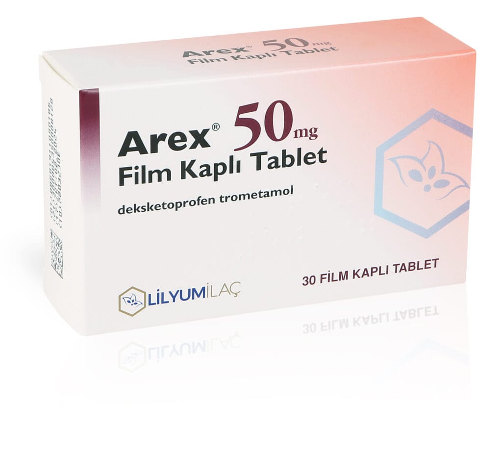 AREX 50 MG FILM KAPLI TABLET (30 TABLET) 1 AREX 50 MG FILM KAPLI TABLET 30 TABLET 19563
