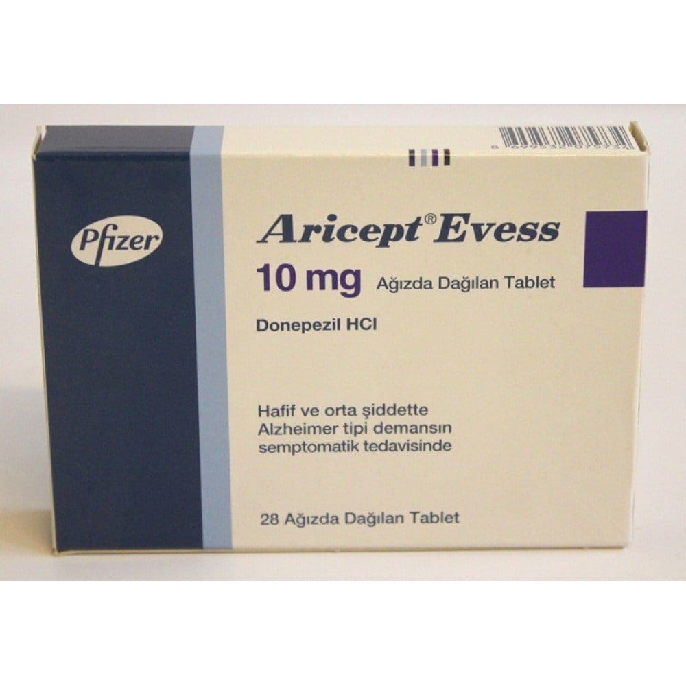 ARICEPT EVESS 10 MG 28 AGIZDA DAGILAN TABLET 1 ARICEPT EVESS 10 MG 28 AGIZDA DAGILAN TABLET 27395