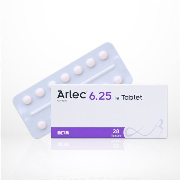 ARLEC 6,25 MG 28 TABLET 1 ARLEC 625 MG 28 TABLET 19591