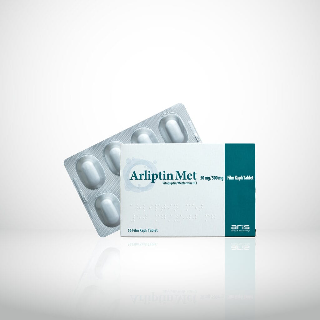 ARLIPTIN MET 50 MG 850 MG FILM KAPLI TABLET 56 TABLET 19595