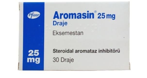 AROMASIN 25 MG 30 DRAJE 1 AROMASIN 25 MG 30 DRAJE 27423