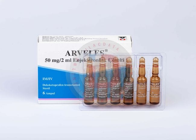 ARVELES 50 MG/ 2 ML ENJEKTABL COZELTI ICEREN 10 AMPUL 1 ARVELES 50 MG 2 ML ENJEKTABL COZELTI ICEREN 10 AMPUL 27441