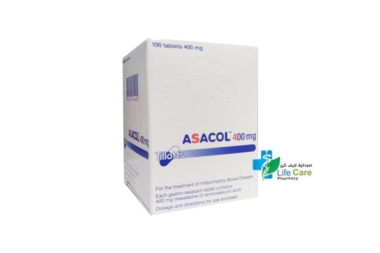 ASACOL 400 MG GASTRO REZISTAN 100 TABLET 1 ASACOL 400 MG GASTRO REZISTAN 100 TABLET 27446